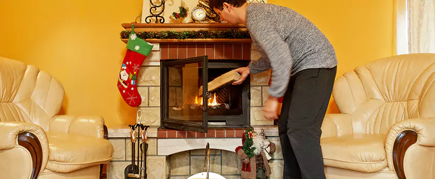 Gas to Wood-Burning Fireplace Conversion Services in Watauga, Texas