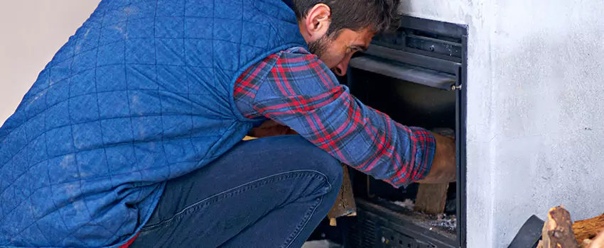 Gas Fireplace Inspection in Watauga, Texas