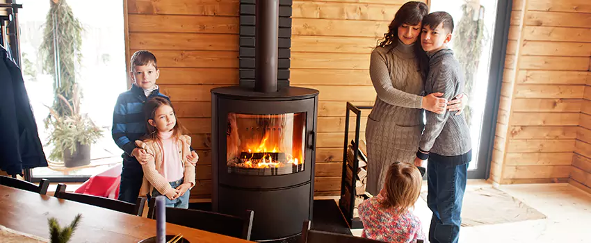 Morso Cast Iron Fireplace Insert Installation in Watauga, Texas