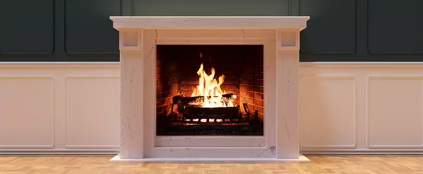 Open Flame Wood-Burning Fireplace Installation Services in Watauga, Texas