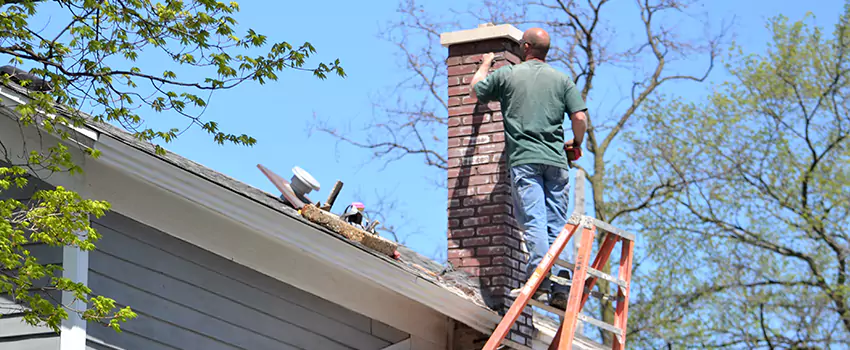 Vinyl and PVC Chimney Flashing Installation in Watauga, TX