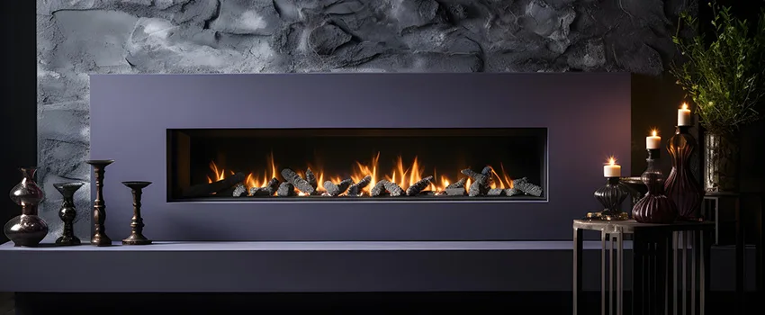Ember Bed for Ventless Gas Fireplace in Watauga, TX